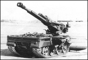 XM103 armed variant(test rig 4)